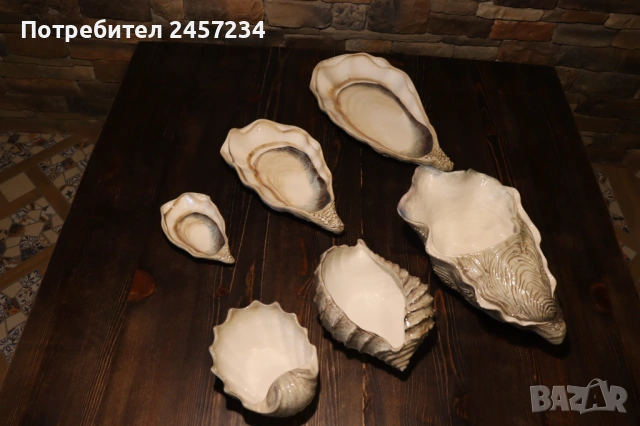 чинии италиански порцелан, ръчна изработка, снимка 15 - Чинии - 53722434