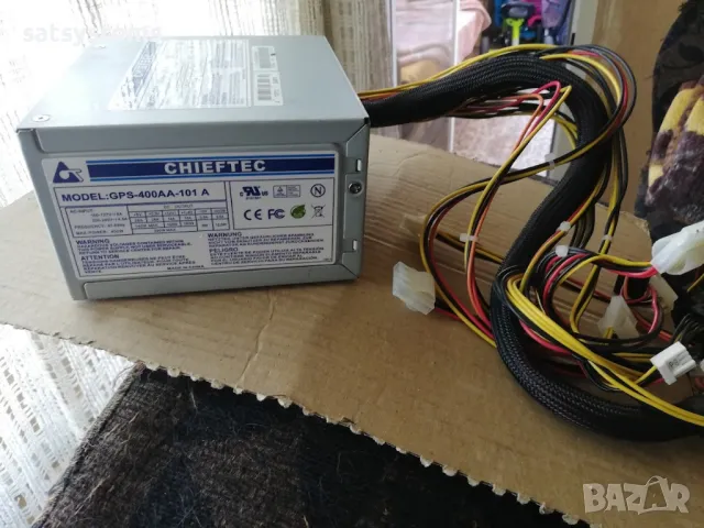 Компютърно захранване 400W Chieftec GPS-400AA-101 120мм FAN, снимка 10 - Захранвания и кутии - 47954879