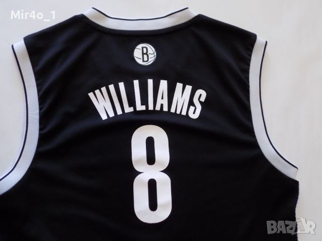 баскетболен потник brooklyn williams nba adidas екип спорт оригинал M, снимка 4 - Спортни дрехи, екипи - 45287634