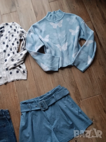 Zara страхотен спортно-елегантен сет сет, снимка 3 - Комплекти - 52662352