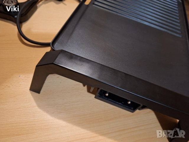 Електрическа скара Crown, незалепващо покритие, снимка 4 - Скари - 53247772