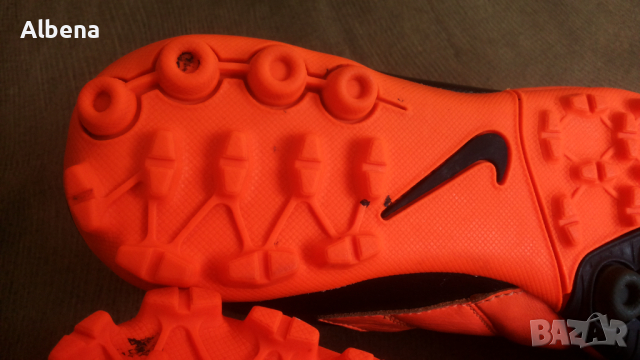 NIKE Astro Turf Leather Football Boots Размер EUR 40 / UK 6 стоножки за футбол 141-14-S, снимка 12 - Спортни обувки - 45063593