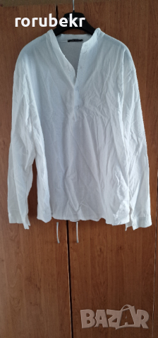 памучни ленени ризи за мъже, снимка 4 - Ризи - 44968250
