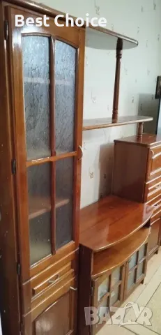 Масив секция + скрин + маса + 6 стола, снимка 2 - Секции и витрини - 50424130