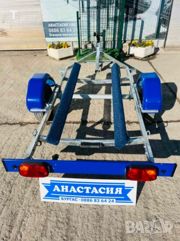 НОВО ремарке Колесар за лодка или джет TRIGANO модел 650, снимка 4 - Ремаркета - 49300573