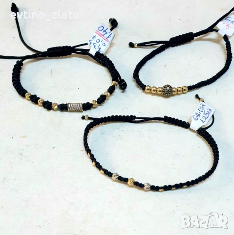 мъжка златна гривна 14к 585пр., снимка 4 - Гривни - 38480904