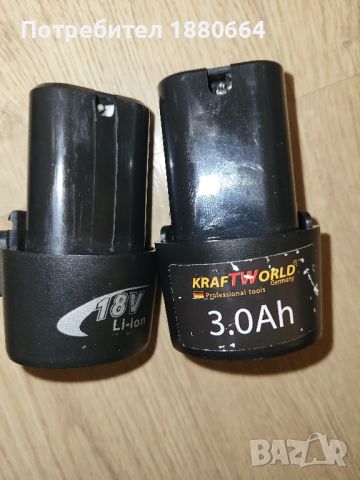 Батерии KRAFT TW ORLD 12 V Li ion, снимка 3 - Други инструменти - 45683574