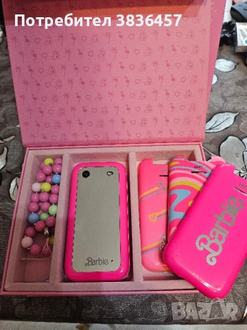 Телефон Барби, снимка 3 - Телефони с две сим карти - 53053393