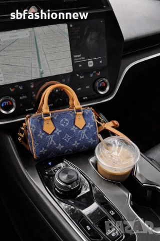 Louis Vuitton мини в синьо / дънкова, снимка 8 - Чанти - 53081386