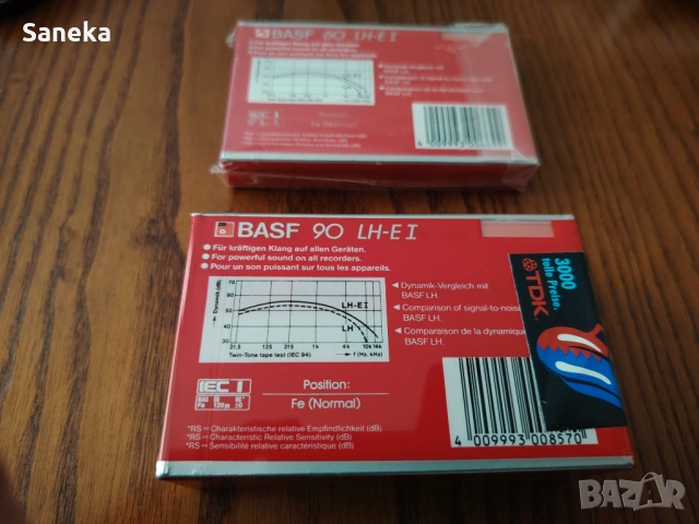 BASF  LH extra I 60,90, снимка 2 - Аудио касети - 48095386