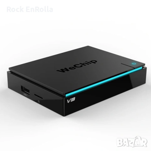 WeChip V3 TVBOX, настроен !, снимка 2 - Плейъри, домашно кино, прожектори - 54243346