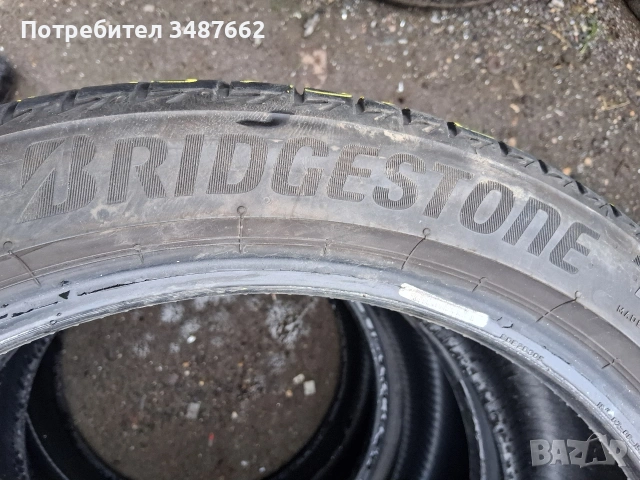 245 40 19 BRIDGESTONE 2бр летни дот 2023г , снимка 4 - Гуми и джанти - 54069029