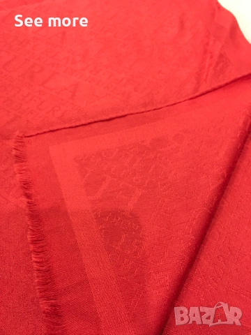 FURLA дамски шал в червено, снимка 8 - Шалове - 53374859