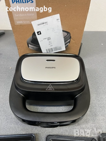 Сандвич - Tостер - Гофретник PHILIPS HD2350/80 , 750W, снимка 2 - Тостери - 51146408