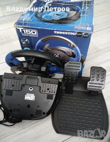 THRUSTMASTER T150 Волан с педали/Wheel - Force Feedback, снимка 7 - Джойстици и геймпадове - 49244489