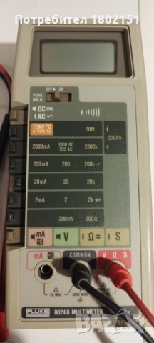 FLUKE 8024B, снимка 4 - Друга електроника - 52656657
