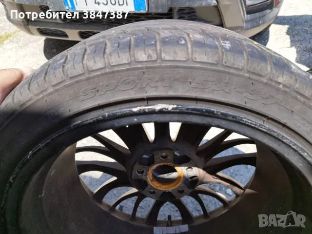 Джанти с гуми 18" 5х108-Германия , снимка 5 - Гуми и джанти - 50029483