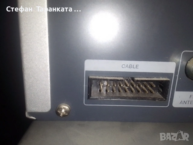 Hitachi -Аудио уредба от два компонента в незнайно състояние,няма го лентовия кабел между двата , снимка 8 - Аудиосистеми - 53128077