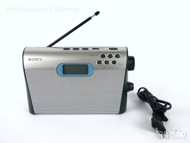 Преносимо дигитално стерео радио Sony ICF-M600, снимка 3 - Радиокасетофони, транзистори - 46840763