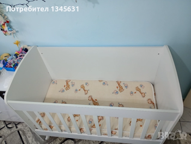 Бебешка кошара с матрак , снимка 3 - Бебешки легла и матраци - 52920688