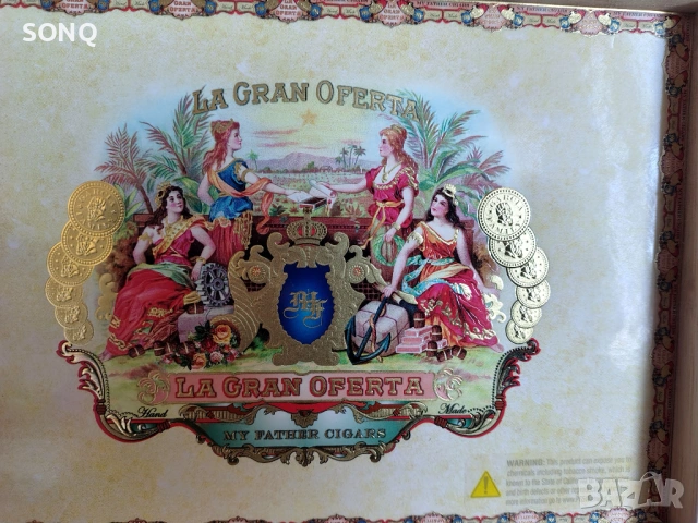 Много Рядка Колекционерска Кутия От Пури,Цигари, снимка 4 - Колекции - 53175118