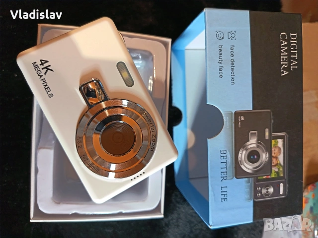Компактен цифров фотоапарат, снимка 2 - Фотоапарати - 53928449