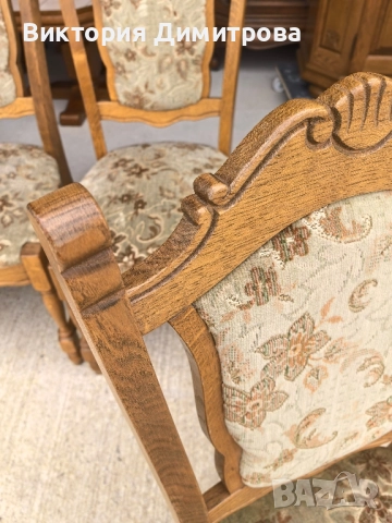 Комплект от 6 трапезни стола , снимка 3 - Столове - 52081146