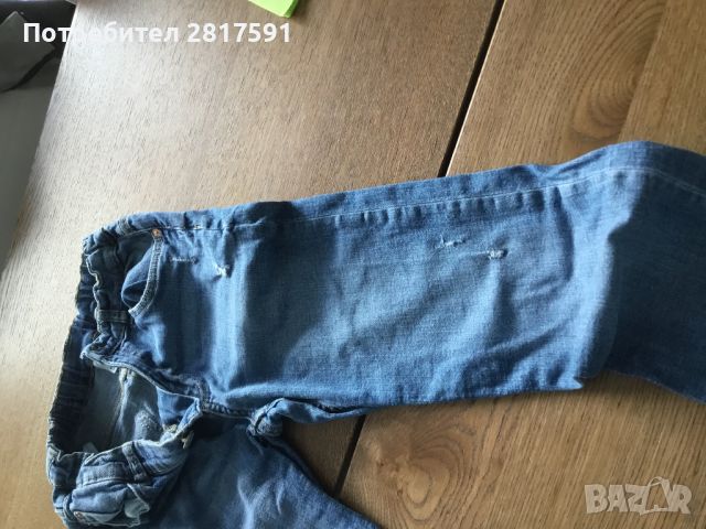 Детски дънки Zara, размер 13-14, 164 см, снимка 4 - Детски панталони и дънки - 45995648