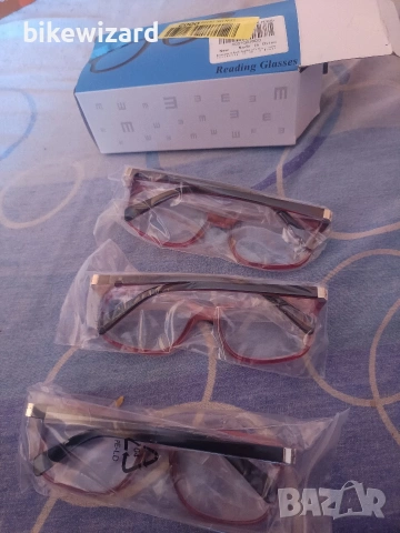 Очила за четене комплект 3 броя +3.00 НОВИ , снимка 2 - Слънчеви и диоптрични очила - 53129207