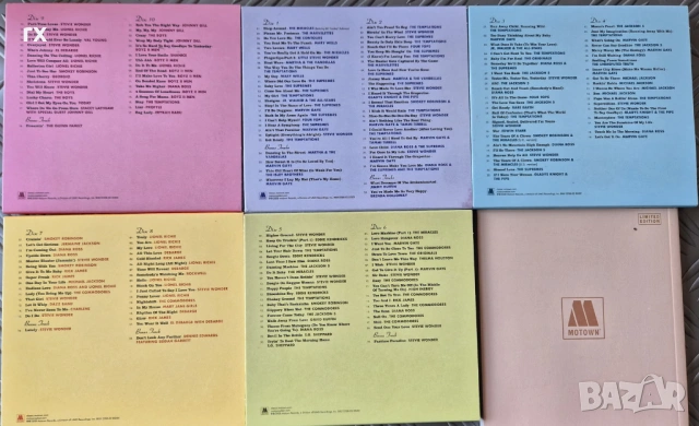 Лимитирано издание Motown: The Complete No. 1's (10 CD Box Set), снимка 2 - CD дискове - 54186475