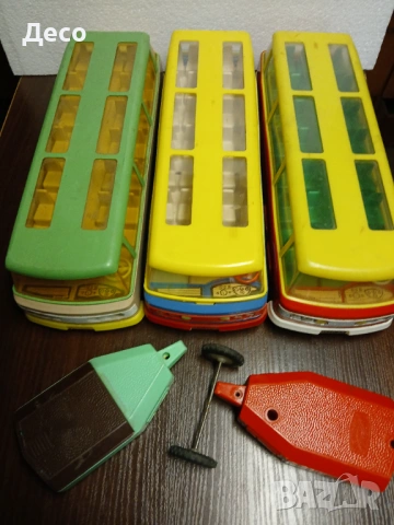 Стари полски играчки автобуси., снимка 2 - Колекции - 54113021