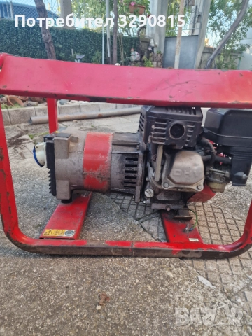 Генератор Honda 6.5Hp, снимка 4 - Генератори - 52359834