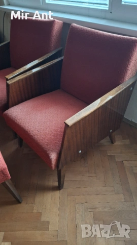 Продавам диван, фотьойли и таборетки , снимка 3 - Дивани и мека мебел - 53969698
