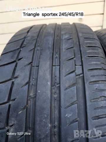 Летни гуми Triangle Sportex 245/45/R18, снимка 5 - Гуми и джанти - 53836510