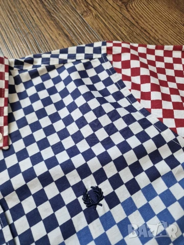 Страхотна мъжка  риза FRED PERRY размер M / L , снимка 4 - Ризи - 50789004