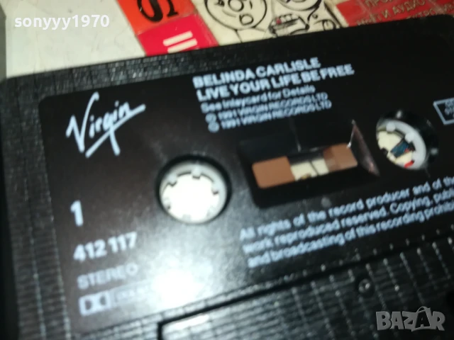 BELINDA CARLISLE-ORIGINAL TAPE 1408251540, снимка 9 - Аудио касети - 51366733