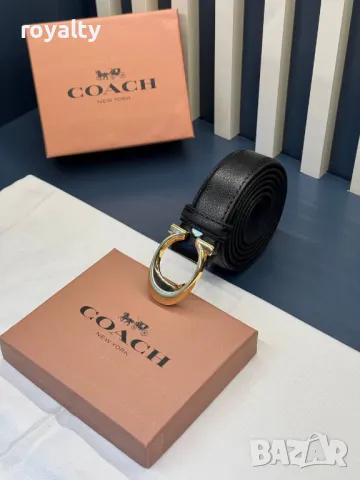 Coach естествена кожа колани , снимка 5 - Колани - 49484125