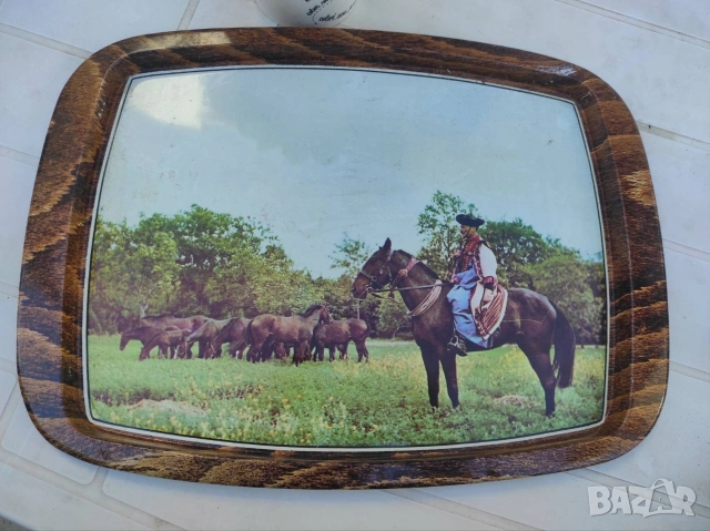 винтидж метални табели подноси от 1970 години, снимка 3 - Антикварни и старинни предмети - 53746360