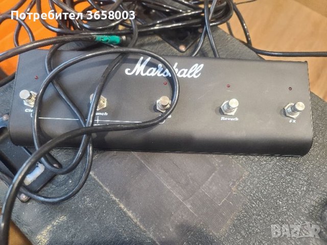 Marshall JCM 2000 TSL 60w лампов китарен усилвател с фуутсуич, снимка 4 - Китари - 45522705