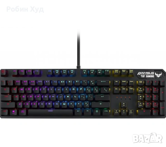 Клавиатура Gaming ASUS TUF Gaming K3, Механична, Aura Sync RGB подсветка, Черна