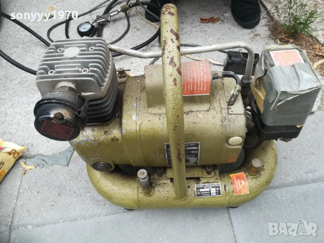 KAESER-WEST GERMANY-OLD ORIGINAL-КОМПРЕСОР-ВНОС ШВЕИЦАРИЯ, снимка 5 - Други машини и части - 51451999