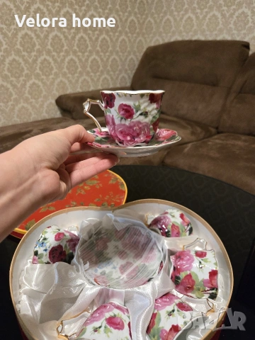 Страхотен ЯПОНСКИ- ПОРЦЕЛАНОВ сервиз , снимка 4 - Сервизи - 53108075