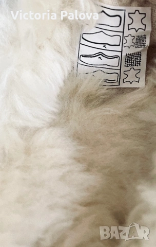 Топли уютни пантофи от естествена вълна и кожа, снимка 10 - Пантофи - 53299350