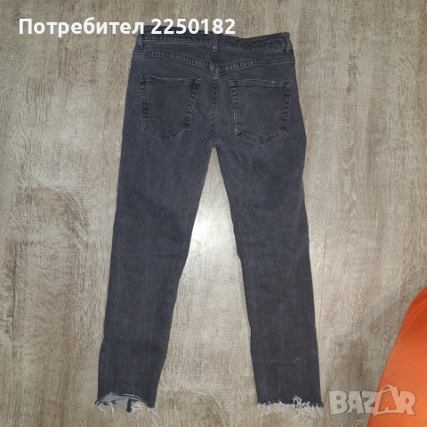 Дънки с висока талия H&M, снимка 5 - Дънки - 53422824
