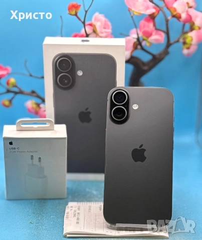 ГАРАНЦИОНЕН!!! Apple iPhone 17, 256GB, 5G, Black + подарък оригинален адаптер на Apple , снимка 3 - Apple iPhone - 54178476