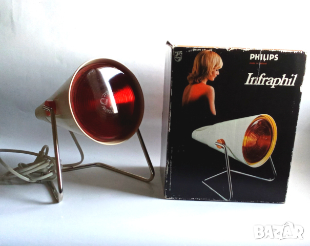 Инфрачервена медицинска лампа за нагревки,Philips, 150 W, снимка 6 - Други - 44949667