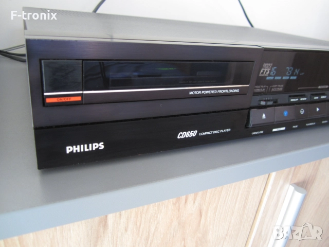 сд плеър Philips CD-650, снимка 3 - Аудиосистеми - 52788200