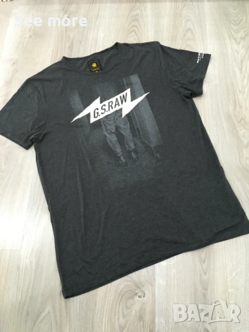 Мъжка тениска  G-STAR Raw размер XL, снимка 8 - Тениски - 53614209