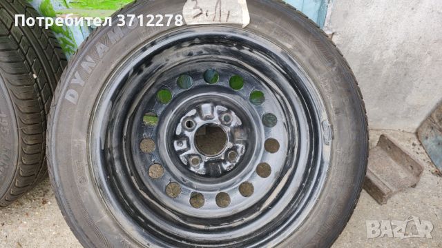 Летни гуми 195/50R15 с джанти  4х114.3  6.5j, снимка 6 - Гуми и джанти - 40461299