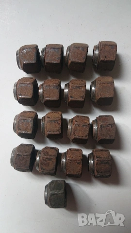 Гайки за железни джанти М12х1,5 за форд фокус до 2004год. , снимка 3 - Гуми и джанти - 53691072